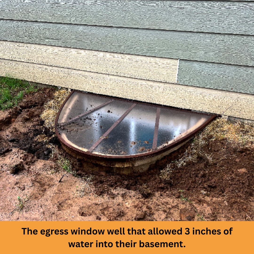 bad egress window well installation