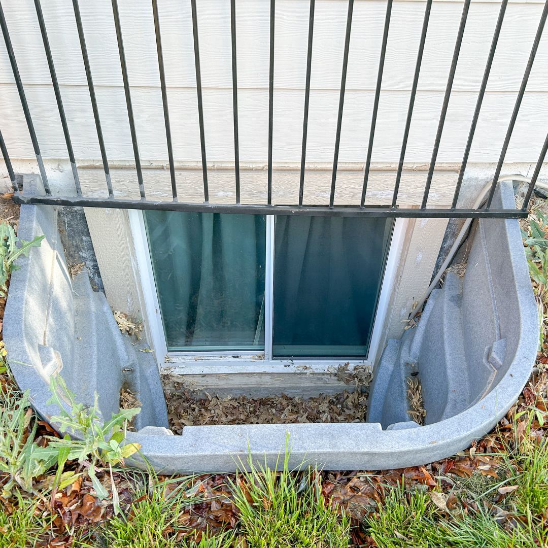 poly window well