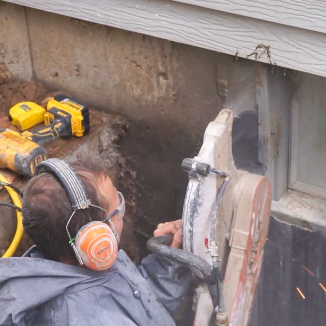 Installing egress window by Illumicast.