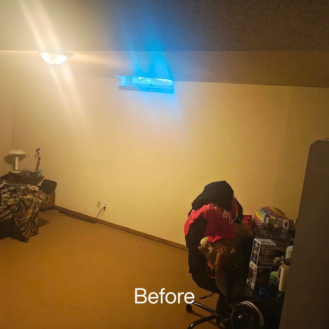 Small basement window needing an egress window well