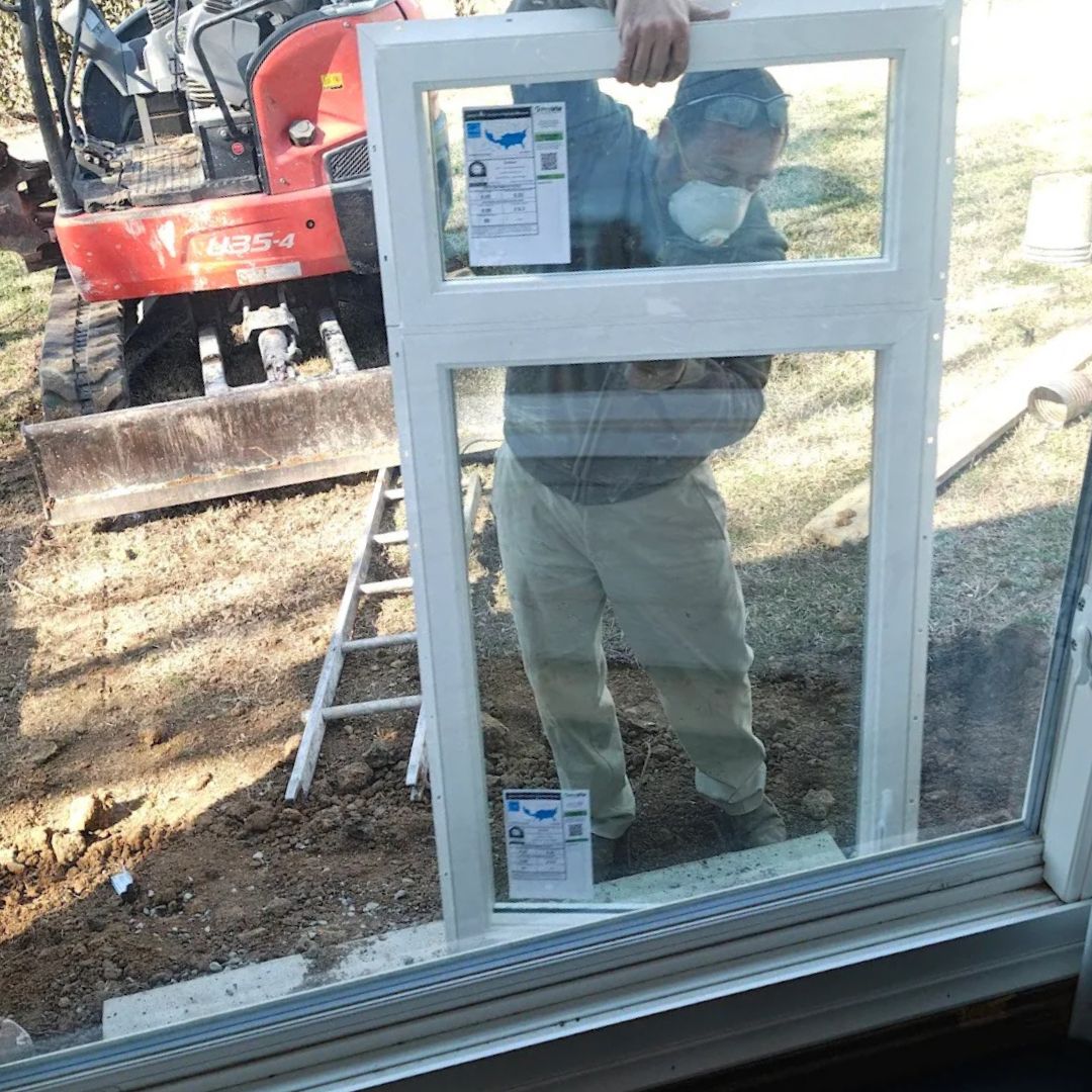 Installing egress window in Kansas