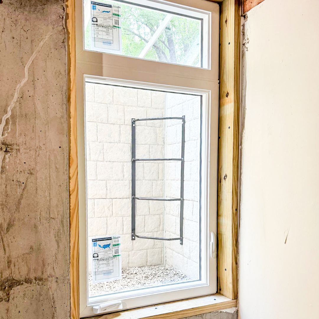 Illumicast precast concrete window well