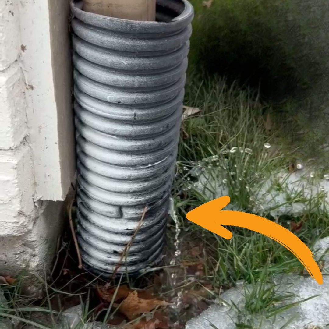 buried drain failure
